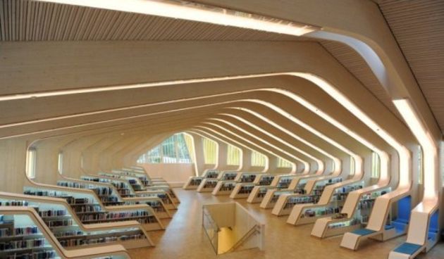 Vennesla, knjiznica, foto: E. Ashley