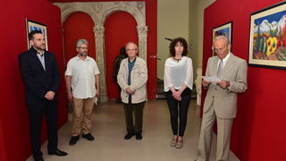 Svečano otvorena izložba slika fra Petra Perice Vidića