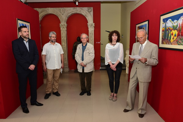 Svečano otvorena izložba slika fra Petra Perice Vidića
