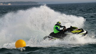 Vir: Slobodan trening na plaži Jadro pred utrke Alpe Adria Jest Ski Toura. Foto: Kažimir Škrbić/Virski list