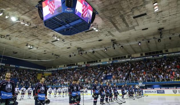 Dom sportova, Zagreb – Kontinentalna hokejaska liga, 03. kolo, KHL Medvescak – HC Sochi. Photo: Igor Soban/PIXSELL