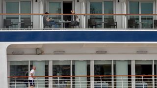 Kruzer Viking Sea na Veliku subotu u Zadar uplovio s oko tisuću turista. Foto: Dino Stanin/PIXSELL Kruzer Viking Sea na Veliku subotu u Zadar uplovio s oko tisuću turista. Foto: Dino Stanin/PIXSELL