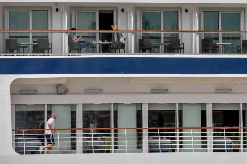 Kruzer Viking Sea na Veliku subotu u Zadar uplovio s oko tisuću turista. Foto: Dino Stanin/PIXSELL Kruzer Viking Sea na Veliku subotu u Zadar uplovio s oko tisuću turista. Foto: Dino Stanin/PIXSELL