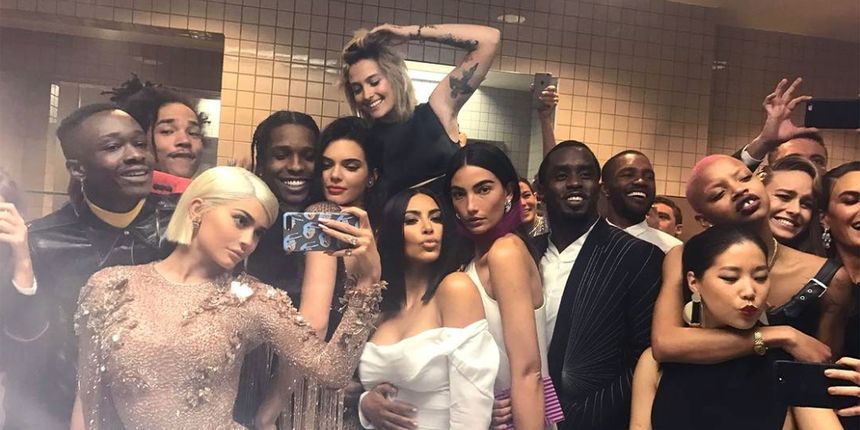 Met Gala selfie Met Gala selfie