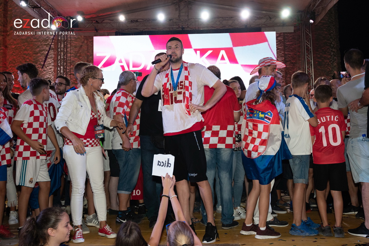 Veličanstven doček četvorice zadarskih Vatrenih