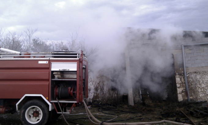 Požar u pojati kod Jovića Požar u pojati kod Jovića