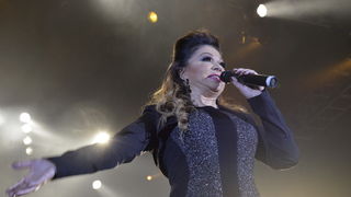 Zagreb, 201212. 
Dom Sportova.
Koncert Zvijezde Hit Recordsa, na kojem nastupaju izvodjaci koji izdaju albume za tu izdavacku kucu.
Na fotografiji: Neda Ukraden.
Foto: Admir Buljubasic / CROPIX