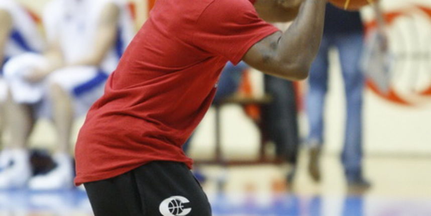 Zagreb, 080910.
Dvorana Sutinska Vrela.
Podsused.
Kosarkaska  pripremna utakmica Cedevita – Buducnost
Na slici: Dontaye Draper
Foto: Goran Mehkek / CROPIX