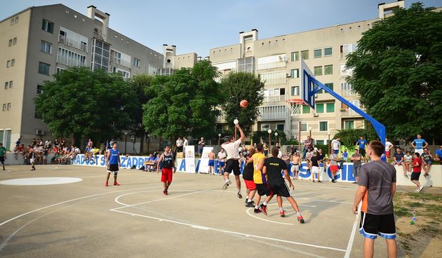 Projekt Koš za koš: Bili brig osvojio turnir i obnovu kvartovskog igrališta. Foto: Iva Perinčić