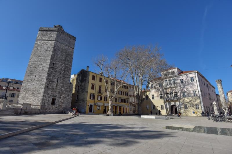 Zadar – Trg Petra Zoranica. Photo: Dino Stanin/PIXSELL Zadar – Trg Petra Zoranica. Photo: Dino Stanin/PIXSELL