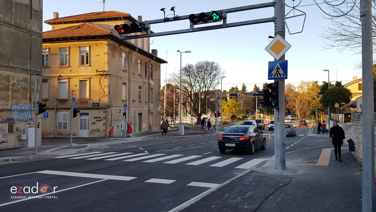 Otvoreno rekonstruirano raskrižje u Vruljici Otvoreno rekonstruirano raskrižje u Vruljici
