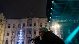 Koncert Baby Lasagne i Hiljsona Mandele na Glavnom trgu pri dočeku Nove godine Koncert Baby Lasagne i Hiljsona Mandele na Glavnom trgu pri dočeku Nove godine