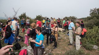 Drugi Planinarski pohod “Hajdemo do Vrane” 2. travnja 2016. Foto: Vinko Pešić