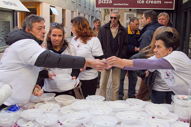 Bakalarijada na Kalelargi 22. prosinca 2012, Foto: Leo Banić Bakalarijada na Kalelargi 22. prosinca 2012, Foto: Leo Banić