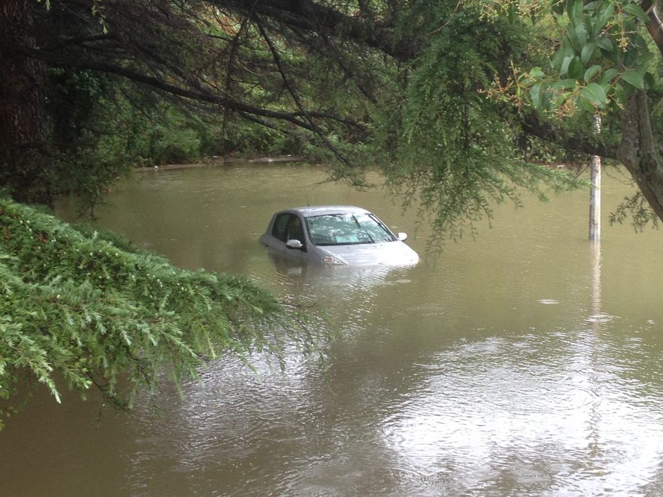 Poplava u bivšoj vojarni Franka Lisice