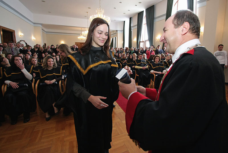Promocija diplomiranih studenata, 7. ožujka 2009. (foto: Marin Gospić)