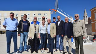 Košarkaške legende zaigrale sa Zadranima na Forumu Košarkaške legende zaigrale sa Zadranima na Forumu