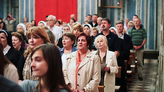 Svečana večernja misa u crkvi Sv.Šime (foto:Saša Čuka)