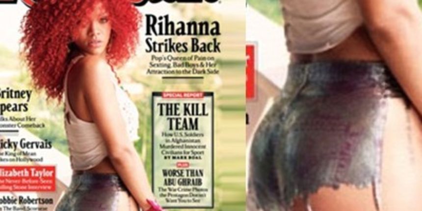 Rihanna ( foto Rolling Stone).
