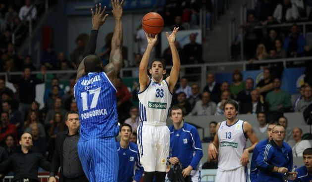 Zadar – Dvorana Kresimira Cosica – ABA liga, 15. kolo, KK Zadar – KK Buducnost 57-64. Toni Prostran. Photo: Filip Brala/PIXSELL