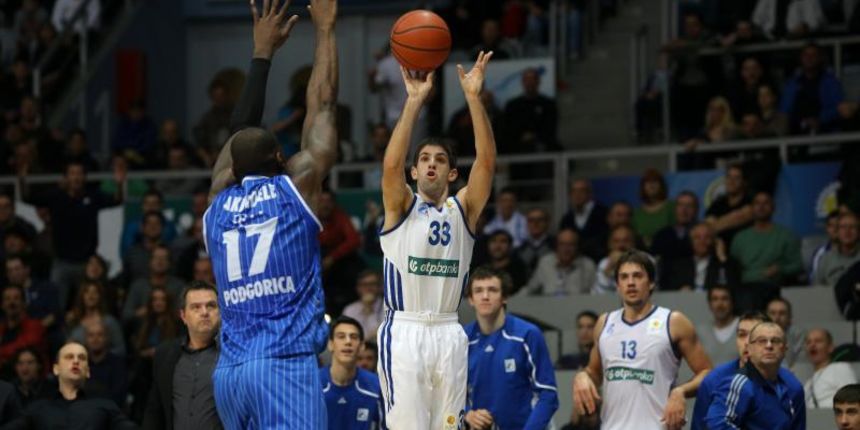 Zadar – Dvorana Kresimira Cosica – ABA liga, 15. kolo, KK Zadar – KK Buducnost 57-64. Toni Prostran. Photo: Filip Brala/PIXSELL Zadar – Dvorana Kresimira Cosica – ABA liga, 15. kolo, KK Zadar – KK Buducnost 57-64. Toni Prostran. Photo: Filip Brala/PIXSELL
