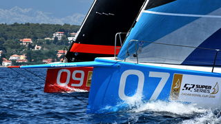 Prvi dan TP52 regate ispred zadarske rive Prvi dan TP52 regate ispred zadarske rive