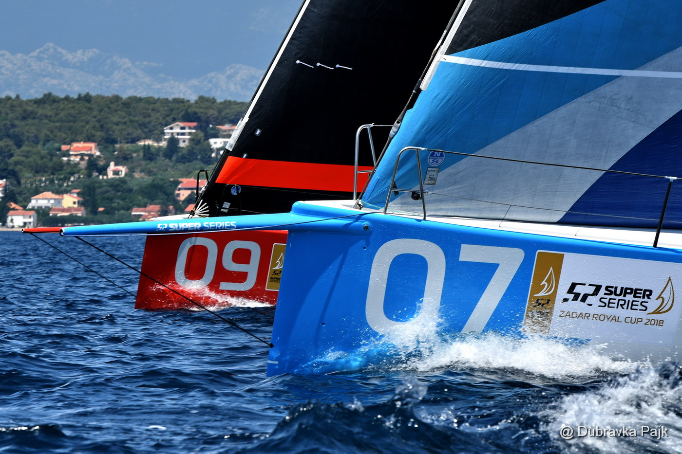 Prvi dan TP52 regate ispred zadarske rive Prvi dan TP52 regate ispred zadarske rive