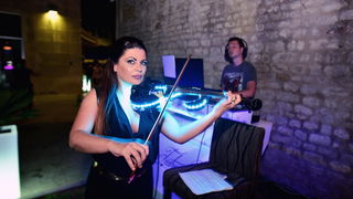 TEATRO BAR Otvorenje ljetne terase uz Violina energy performance TEATRO BAR Otvorenje ljetne terase uz Violina energy performance