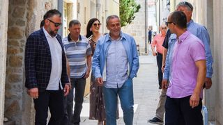 Gradonačelnik Grada Zagreba Milan Bandić na Pagu