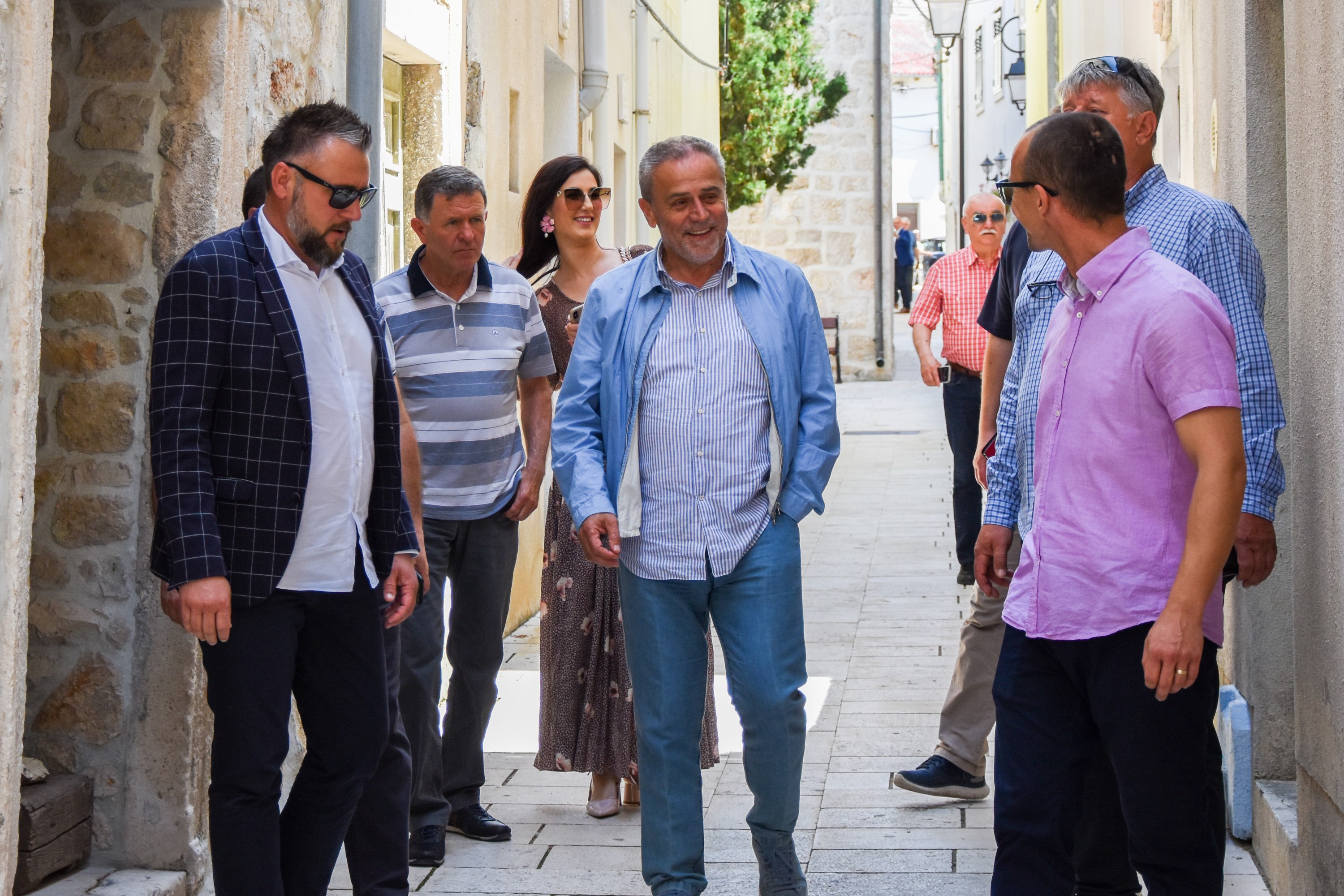 Gradonačelnik Grada Zagreba Milan Bandić na Pagu