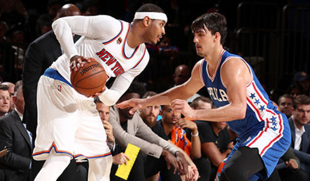 Carmelo Anthony i Dario Šarić