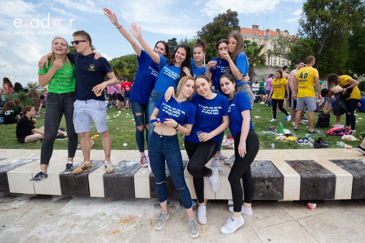 Ludijada zadarskih maturanata 2018. Ludijada zadarskih maturanata 2018.