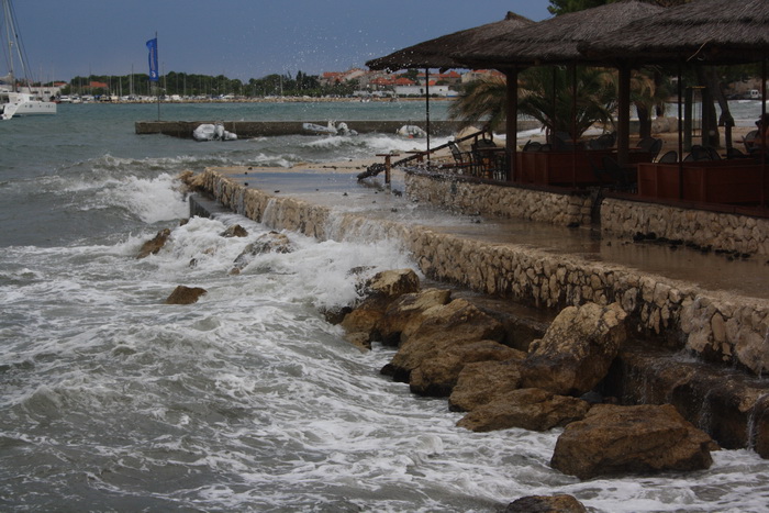 Tramontana u Zadru 26. kolovoza 2012.