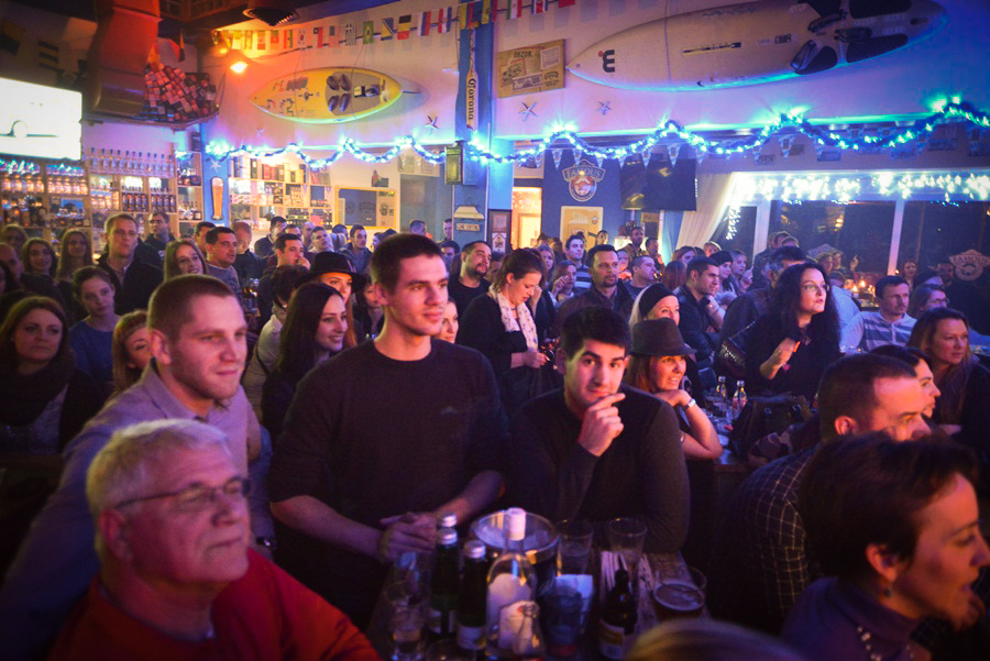 Ivan Šarić u Famous baru