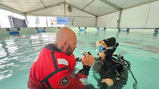 Ronilačka atrakcija na Crofish sajmu