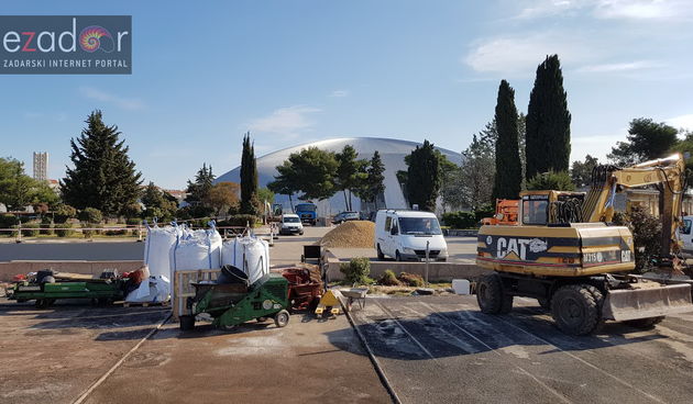 Radovi na sportskim terenima SC Višnjik