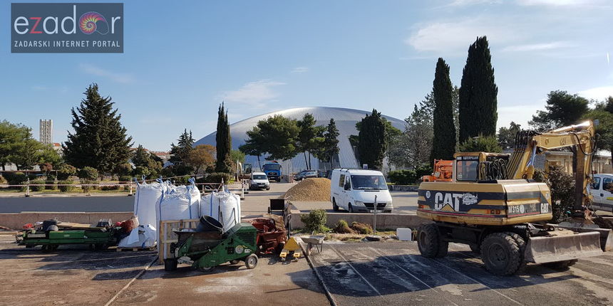 Radovi na sportskim terenima SC Višnjik