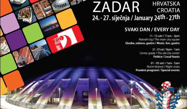 SP u rukometu – zabavni program (plakat: Tzzadar.hr)