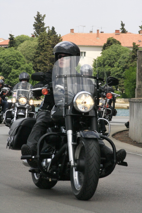 Povorka Harley Davidsona kroz Zadar 28. svibnja, Foto: Mladen Malik