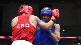 Juniorsko EP u boksu, finale: Toni Filipi vs Vegar Tregren. Photo: Borna Filić/PIXSELL Juniorsko EP u boksu, finale: Toni Filipi vs Vegar Tregren. Photo: Borna Filić/PIXSELL