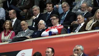 Barcelona 250113.
Gradska dvorana Palau Sant Jordi.
Svjetsko prvenstvo u rukometu za muskarce Spanjolska 2013.
Utakmica polufinala izmedju Hrvatske i Danske.
Na fotografiji: ministar Zeljko Jovanovic.
Foto: Ante Cizmic / CROPIX Barcelona 250113.
Gradska dvorana Palau Sant Jordi.
Svjetsko prvenstvo u rukometu za muskarce Spanjolska 2013.
Utakmica polufinala izmedju Hrvatske i Danske.
Na fotografiji: ministar Zeljko Jovanovic.
Foto: Ante Cizmic / CROPIX