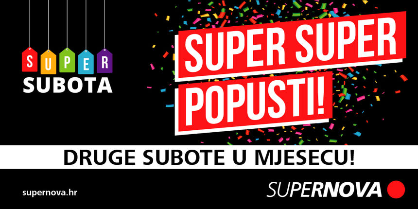 Supernova Zadar – Super subota lipanj 2018. Supernova Zadar – Super subota lipanj 2018.