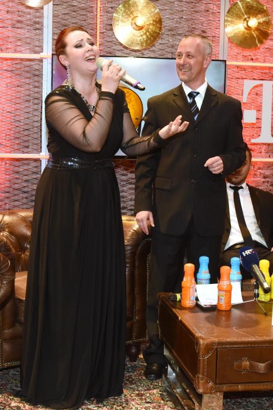 Ruža Janjiš pobjednica je druge sezone show-a “The Voice, najljepši glas Hrvatske”. Photo: Davor Višnjić/PIXSELL