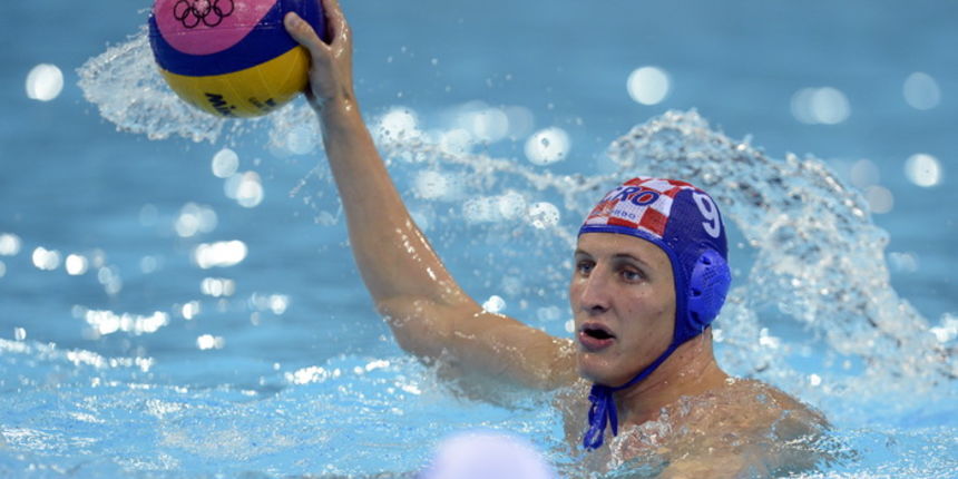 London, 020812.Vaterpolo Arena.Hrvatska muska vaterpolo reprezentacija igra utakmicu 2. kolo u skupini A protiv Spanjolske tokom Olimpijskih Igra u Londonu.Na fotografiji: Sandro Sukno.Foto: Drago Sopta / CROPIX London, 020812.Vaterpolo Arena.Hrvatska muska vaterpolo reprezentacija igra utakmicu 2. kolo u skupini A protiv Spanjolske tokom Olimpijskih Igra u Londonu.Na fotografiji: Sandro Sukno.Foto: Drago Sopta / CROPIX