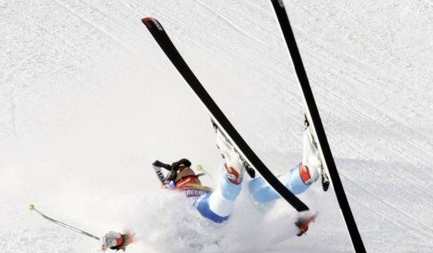 Pad Daniela Albrechta (Foto:Reuters)