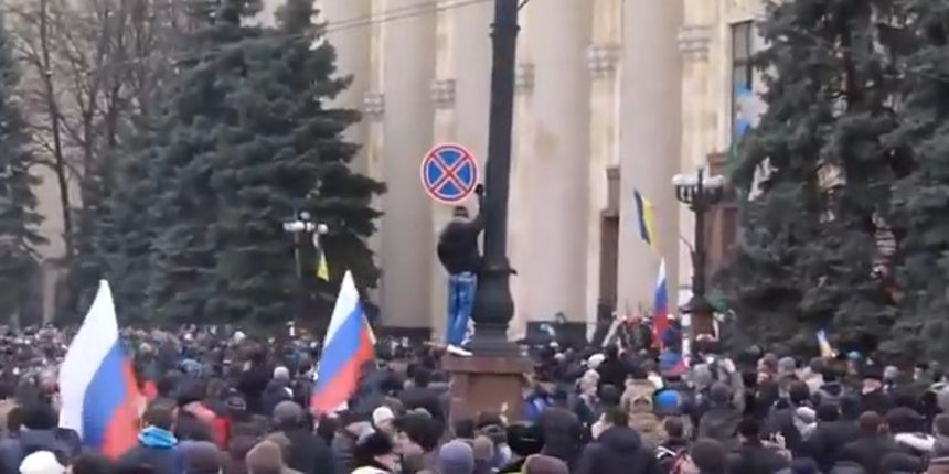 Ukrajina, neredi, foto: PrintScreen Ukrajina, neredi, foto: PrintScreen