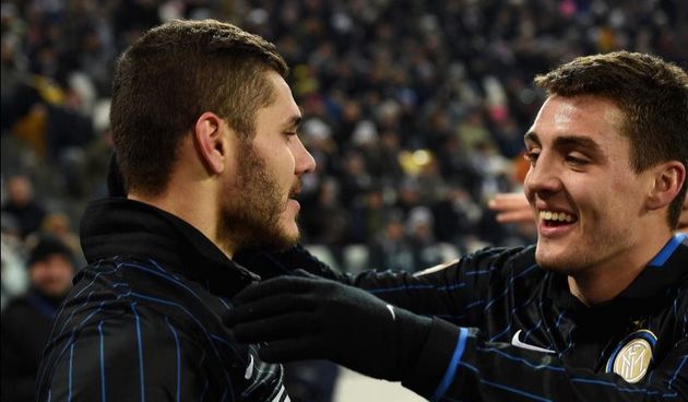 Mateo Kovačić i Mauro Emanuel Icardi, foto: F.C. Internazionale ‏@Inter