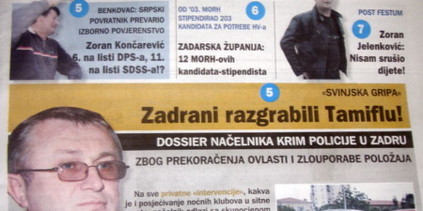 Vox glas Zadra Vox glas Zadra