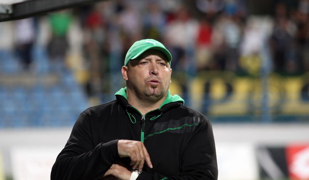 Zadar, 010912.
Igraliste Stanovi.
MAXtv Prva liga.
Utakmica izmedju NK Zadar – NK Istra 1961.
Na fotografji: trener Istre Igor Pamic.
Foto: Jure Miskovic / CROPIX