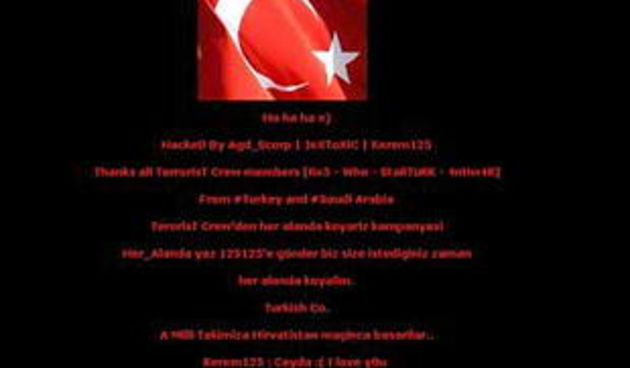 Hakirana stranica MVPEI (Foto:Net.hr)